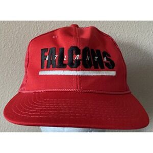 Atlanta‎ Falcons Sports Specialties Hat Snapback Mesh 80s EARLY Spellout NFL